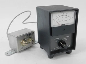 Drake W-4 Vintage Ham Radio HF Wattmeter (SN 26857, looks and works well) - Zdjęcie 1 z 6