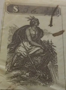 Billete de promesa de 56,88 USD de la era de la guerra civil raro por valor recibido nativo americano - Imagen 1 de 11