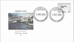 Aircraft Caproni Ca. 100 Idro Security of Supply Transport Greenland FDC 1976 - Picture 1 of 1