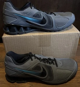 Nike Reax Run 8 Mesh sportliche Trainingsschuhe 599579-003 Herren Größe 9,5 blau/schwarz - Bild 1 von 6