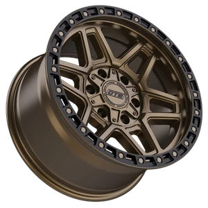 1 Dropstars Trail Series 20x10 5X5.00 / 5X5.50 -19 602BZB Satin Bronze w/ Black - Picture 1 of 4