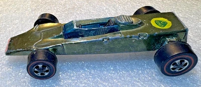1969 Hot Wheels Redline Lotus Turbine Hong Kong Green - Image 1 of 4