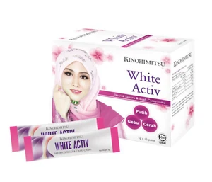 Kinohimitsu White Activ Skin Whitening Drinks Effective Result as soon as 7 Days - Picture 1 of 1