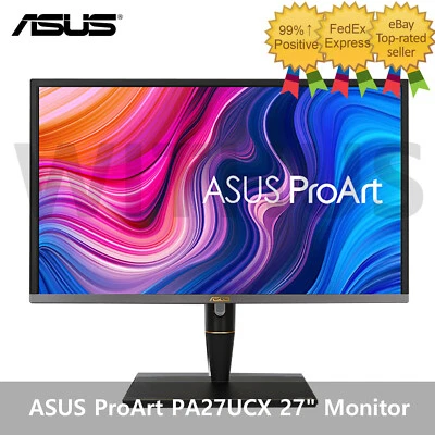 ASUS ProArt Display PA27UCX 27" Monitor 4K UHD 60Hz HDR10 Dolby Vision -Tracking - Image 1 of 4