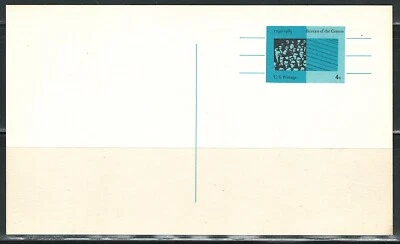 Mint US 4 Cent postal Card (MNH) - Image 1 of 2