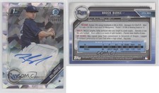 2019 Bowman Chrome Prospect Atomic Refractor /100 Brock Burke #CPA-BBU Auto