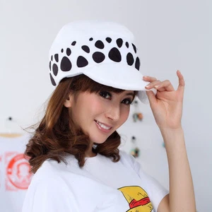 2017 New Fashion Anime Trafalgar Logo Hat Plush Cap Cosplay Gifts - Picture 1 of 5