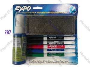 Juego de borrado en seco de bajo olor EXPO, punta fina, colores surtidos, 7 piezas nuevo - Imagen 1 de 1