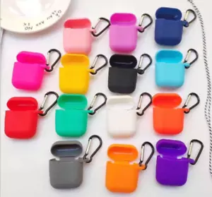 Silikon Hülle Abdeckung Schutzgummi für Apple AirPods Air Pod Ladehülle - Bild 1 von 22