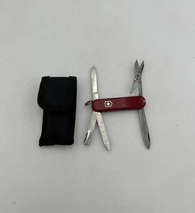 Vintage Swiss Victorinox Small Red Swiss Army Knife 5 Tools - Picture 1 of 6