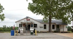 Historisch, Monroe County, Alabama, Carol Highsmith, Fotograf, 2010, Tankstelle - Bild 1 von 1