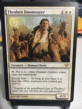 Dark Ascension ~ THRABEN DOOMSAYER rare Magic the Gathering card-HOT