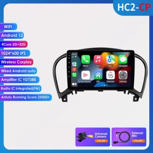 For Nissan Juke 2010-2014 9" Android 12 CarPlay Car Stereo Radio GPS Navi Player - Picture 1 of 13