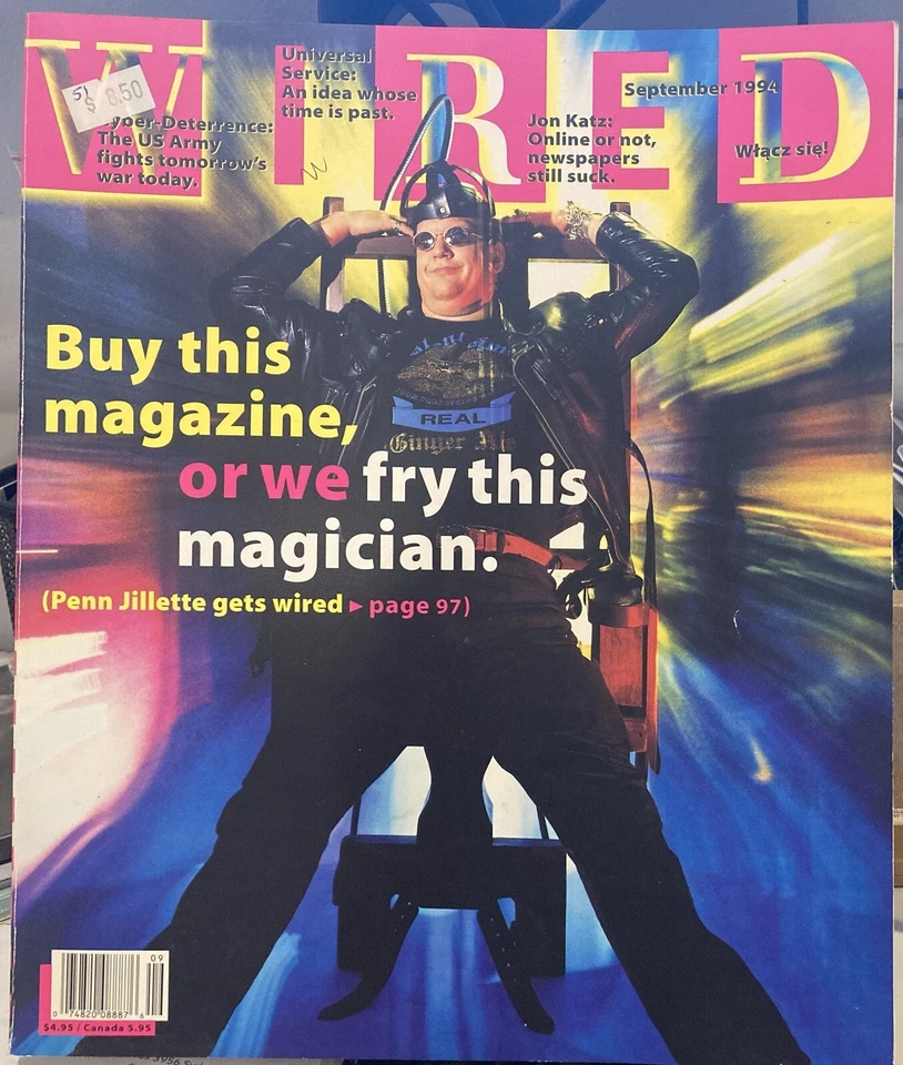 Wired Magazine 2.09 (Sep 1994) - Image 1 of 1