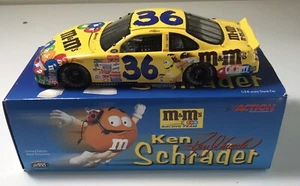 1/24 Action 2000 M & M’s Ken Schrader Pontiac Grand Prix - Picture 1 of 6