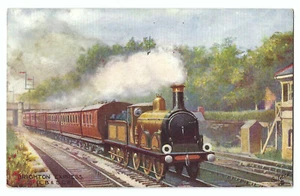 BRIGHTON EXPRESS  - TUCK'S FAMOUS EXPRESSES Series IV postcard - Picture 1 of 2