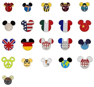 Mickey Kopfform Motiv Einzel Pin Disney World Park Trading Pins Brandneu - Bild 1 von 23