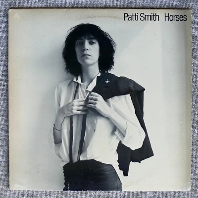 Patti Smith "Horses" LP vinyl 1975 US pressing no tm sterling RL arista AL 4066 Foto 1 de 4