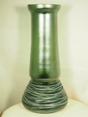 VASE ANCIEN ART NOUVEAU VERRE IRISE ERA LOETZ KRALIK IRIDESCENT GLASS - Photo 1/4