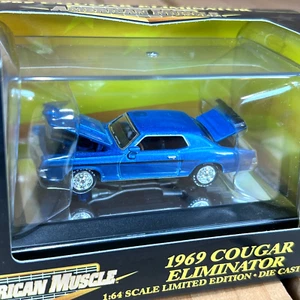 ERTL 1969 Cougar Eliminator American Muscle - 1:64 Diecast w/Display Case - Picture 1 of 7