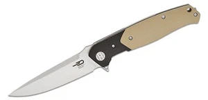 BTKG03K Bestech Swordfish Beige/black CPM-MagnaCut Blade G10 Handles IKBS Linerl - Bild 1 von 8
