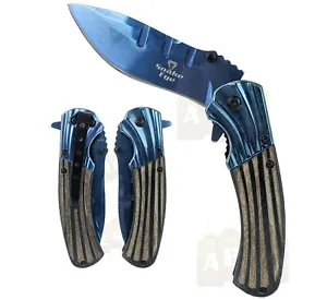 Snake Eye Knife, Tactical 3.5" Blade, Spring Assist Stainless Steel, YOU CHOOSE - Picture 1 of 16