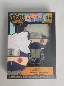 Funko Pop! Pin Kakashi Hatake Lightning Blade 15 Pin Esmalte Grande Anime Naruto - Imagen 1 de 2