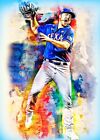 Josh Sborz Texas Rangers  6/10 ACEO  Art Print Card By.Marci
