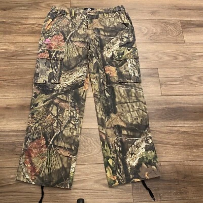 Mossy Oak Country Cargo Camo Pants Women's Size XL Ladies Camouflage Hunt Fish - Image 1 of 4