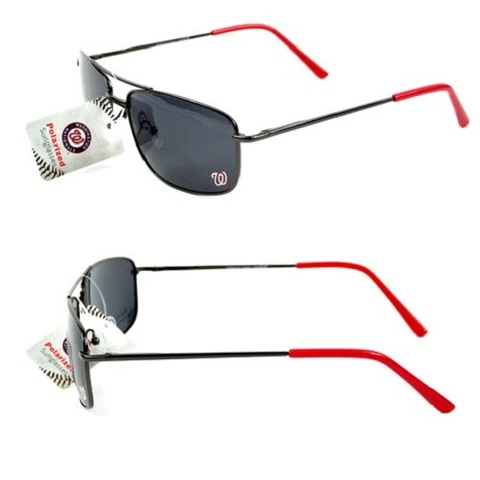 Washington Nationals MLB Polarized Metal Frame Sunglasses Cover