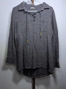 Oddy blaues Langarmshirt Größe M - Bild 1 von 7