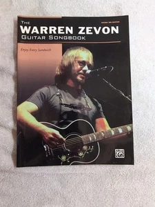 Cancionero de guitarra The Warren Zevon Enjoy Every Sandwich 2005 Alfred Carmelita Tab - Imagen 1 de 8