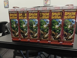 Marvel HEROCLIX: Smash and Destroy BOOSTER BRICK Sealed * 12 Boosters  - Picture 1 of 3