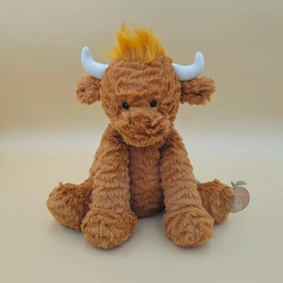 Jellycat Fuddlewuddle Highland Cow - AUTHENTIC - NEW WITH TAGS - Image 1 of 4