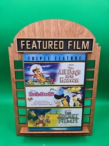 All Dogs Go To Heaven / Rock-A-Doodle / The Secret of Nimh 3-Disc DVD - Picture 1 of 2