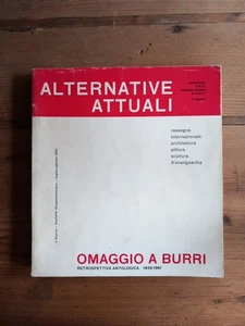 Alternative attuali - OMAGGIO A BURRI: retrospettiva antologica 1948-1961 ill. - Foto 1 di 8