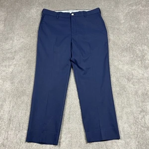 Pantalones Peter Millar para hombre 33x30 (Act 33x25) EB77 rendimiento de golf azul marino negocios - Imagen 1 de 10