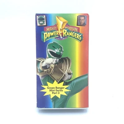Mighty Morphin Power Ranger: Green Ranger Mini- Series Part 3 1994 VHS Tape - Image 1 of 4