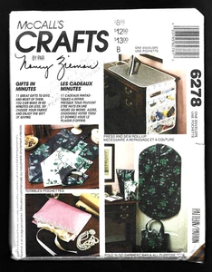 McCalls Crafts 6278 Gifts In Minutes Organizer Sew Caddy Sewing Pattern UNCUT - Picture 1 of 2