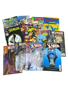 JOB LOT Comic Books Marvel Image Comics Spawn X Men Wolverine Deadpool x 14 - Picture 1 of 4