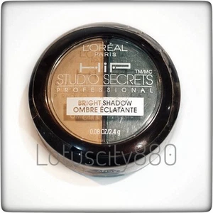 L'OREAL HiP STUDIO SECRETS PROFESSIONAL BRIGHT SHADOW …318 FLASHY - Picture 1 of 3