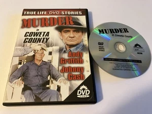 JOHNNY CASH MURDER IN COWETA COUNTY DVD 1983 ANDY GRIFFITH JUNE CARTER TRUE LIFE - Picture 1 of 5