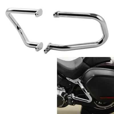 Saddlebag Support Guard Fit For Harley Low Rider S 2025 Sport Glide 2018-2024 - Image 1 of 4