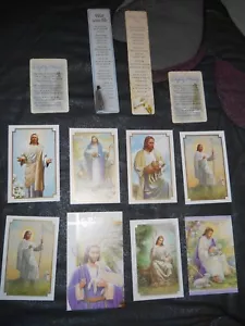 NUEVO ~RELIGIOSO ~ Tarjetas Sagradas Misceláneas ~ 10 cartas más 2 marcadores. - Imagen 1 de 6
