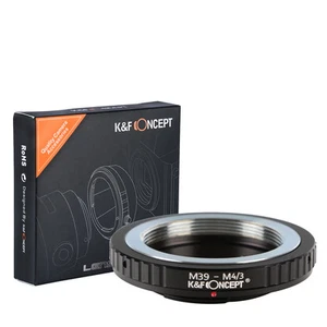 K&F Concept Lens Mount Adapter Leica M39 Lens to Micro 4/3 M4/3 MFT G3 GH2 OM-D - Picture 1 of 8