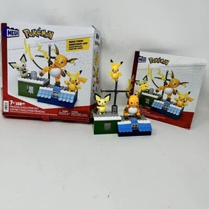 Pokemon Pikachu Mega Bloks Raichu Pichu Electric Evolution Set - Picture 1 of 3