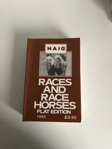 Haig Races and Racehorses flat edition 1985 - Picture 1 of 2