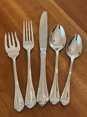 Reed & Barton ROSELAND 18/8  Glossy Stainless Flatware Korea - Choice - Image 1 of 4