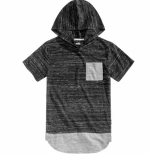 Univibe Big Boys Jorge Heathered Hooded T-Shirt M - Picture 1 of 1
