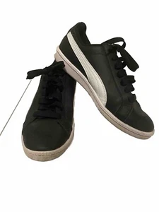 PUMA Smash SE Youth 35.5 AU4C Shoes Black  White Lace‑Up Kids Sneakers  - Foto 1 di 17